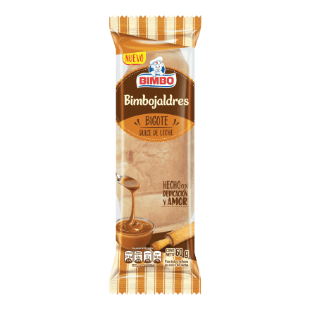 Bigote Bimbo Dulce De Leche 60 g