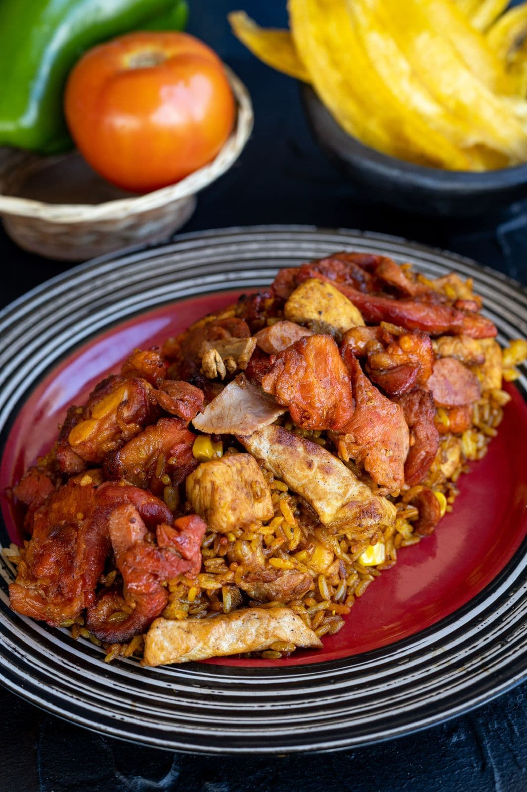 Arroz Ranchero Mediano para 4 Personas