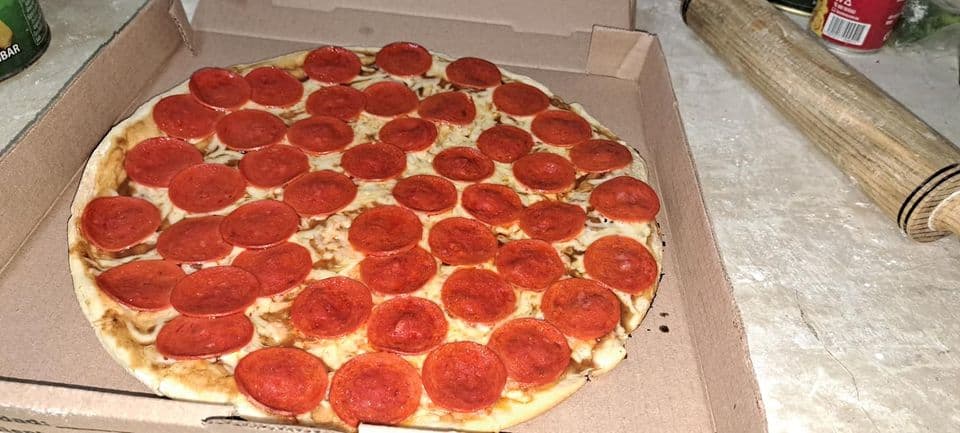 Pizza Pastor Pepperoni + Pan con Ajo