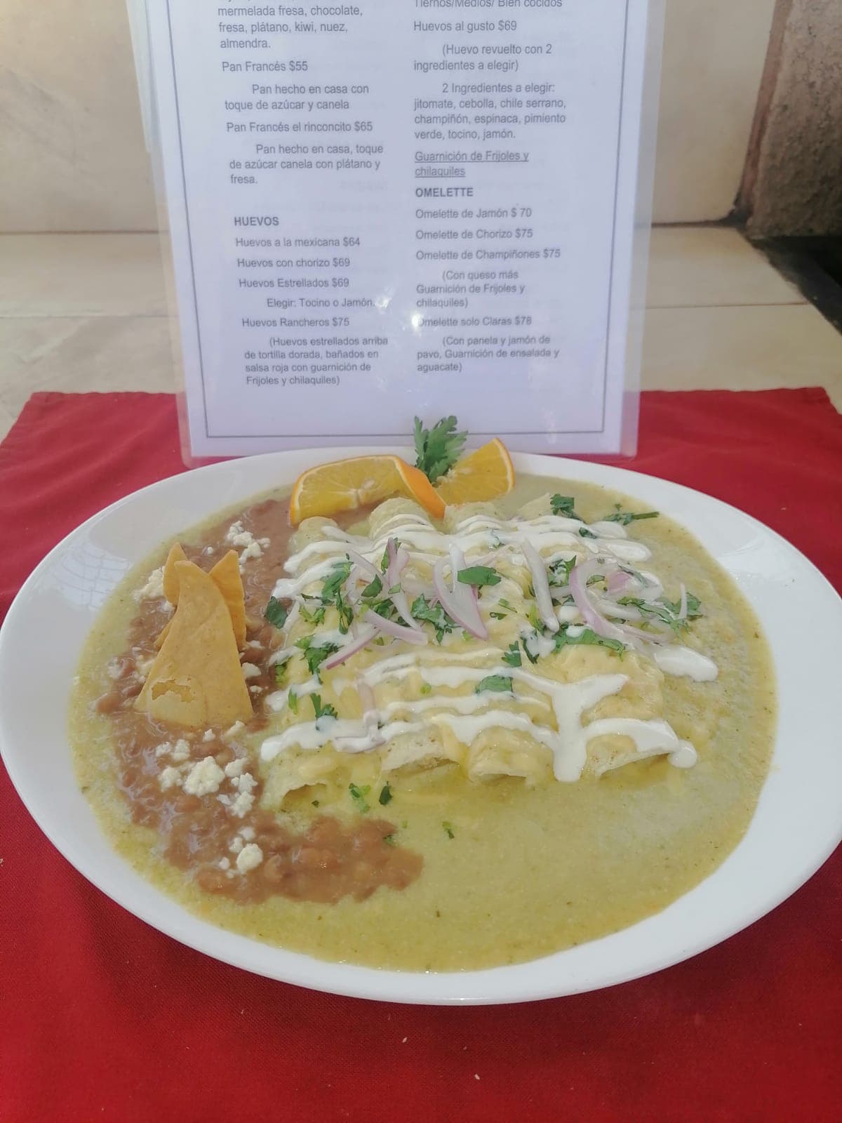 Enchiladas de Pollo