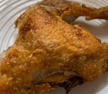 Cuarto de Pollo Frito