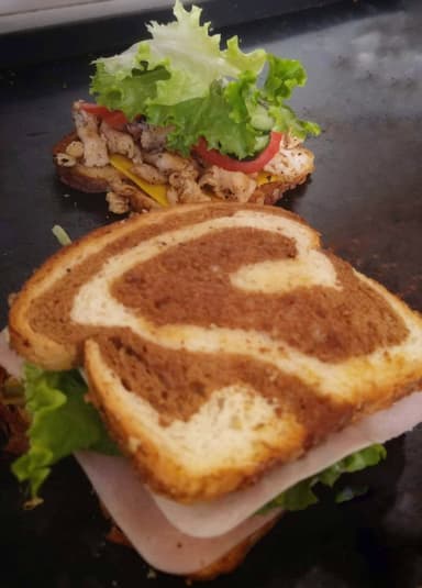 Sándwich Hawaiano
