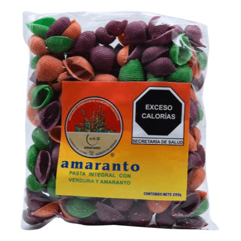Pasta Integral con Verdura y Amaranto Caracol 200 g