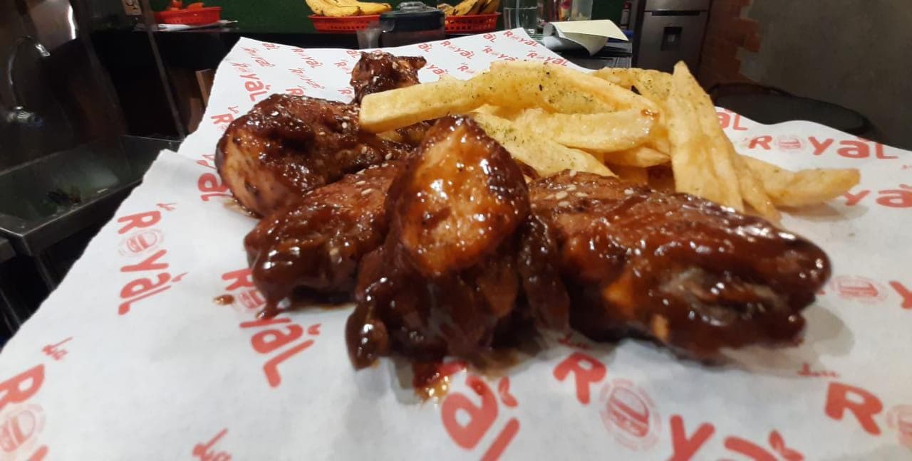Alitas BBQ 6 uds