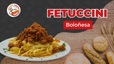 Fetuccini Boloñesa