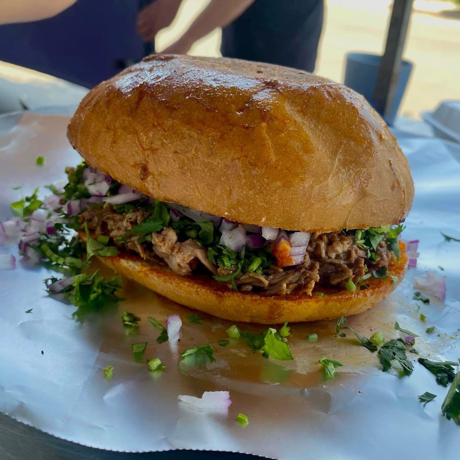 Torta de Birria