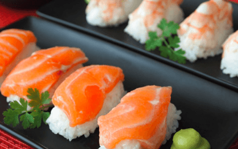 Nigiri de Salmón