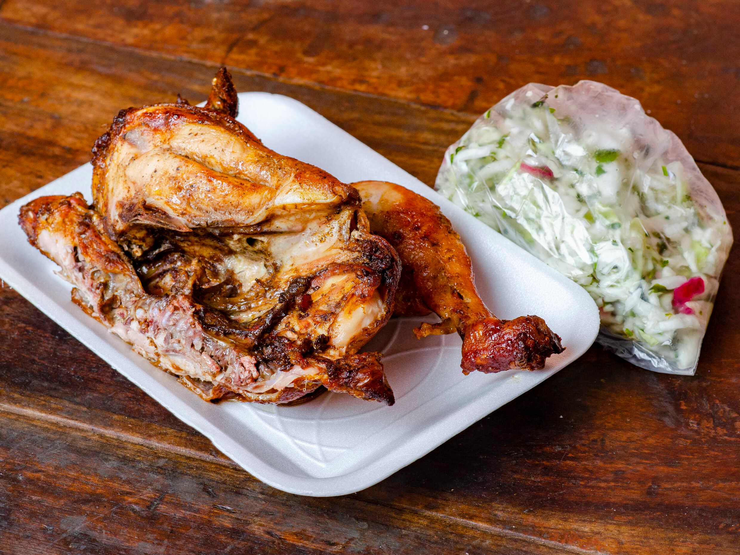 Paquete Sencillo No.11 (1/2 Pollo)