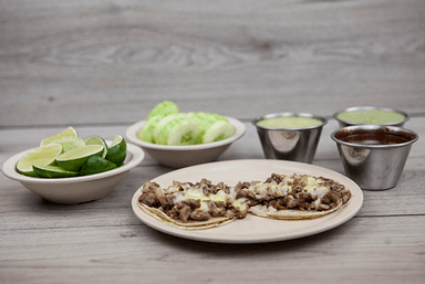 Taco de Costilla con Queso