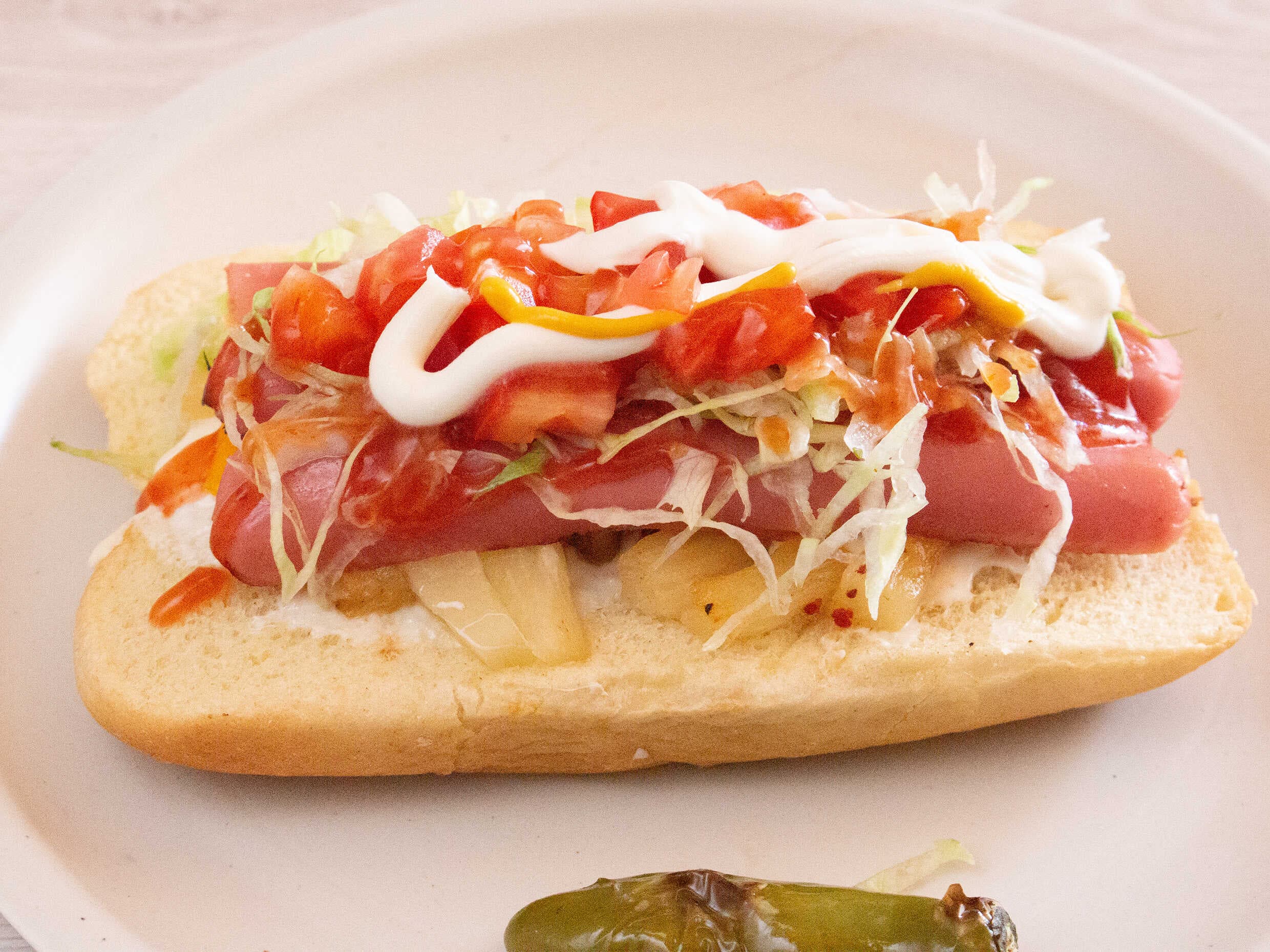 Hot Dog Hawaiano