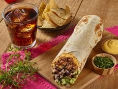 Combo Burrito de cerdo desmechado