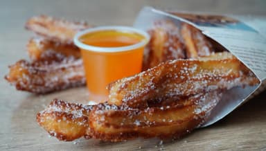 Churros Españoles de Frutos Amarillos