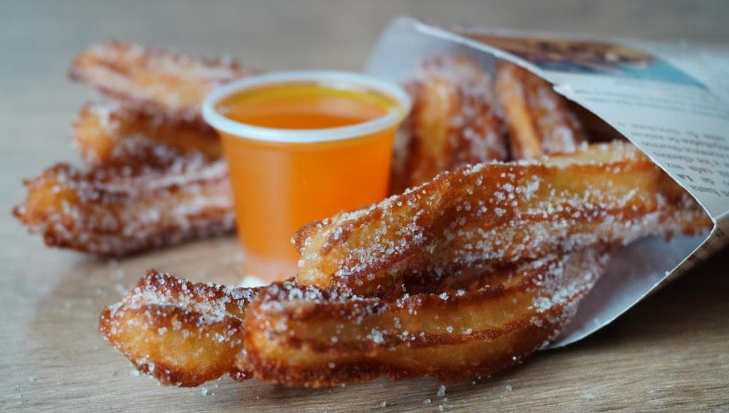 Churros Españoles de Frutos Amarillos