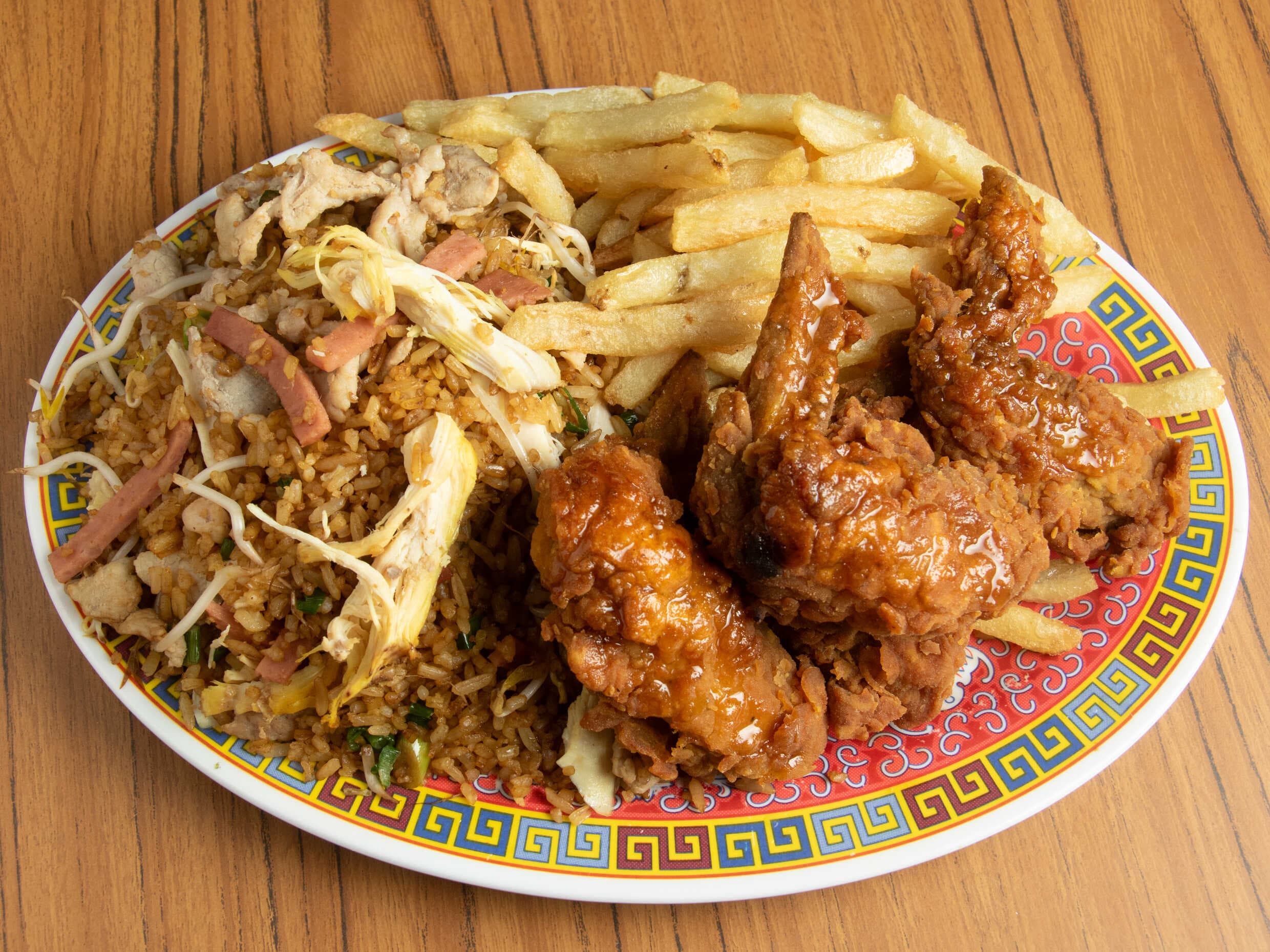 Menú con Alitas Picantes Promoción