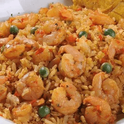 Arroz con Camarones.