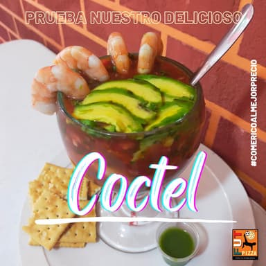 Coctel de camarón Tamaño Chabela