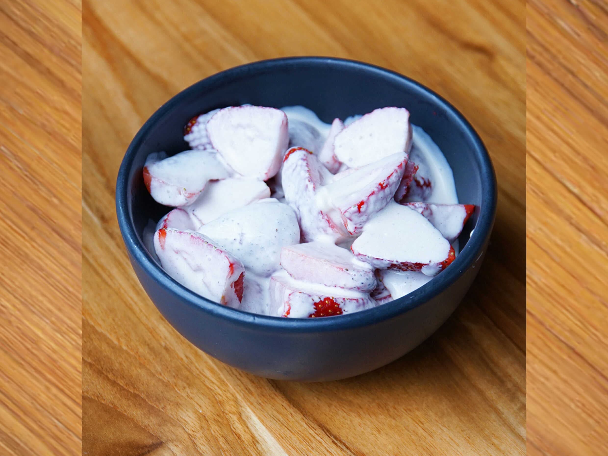 Fresas con Crema