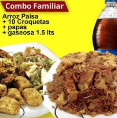 Combo Familiar Extragrande con Croquetas