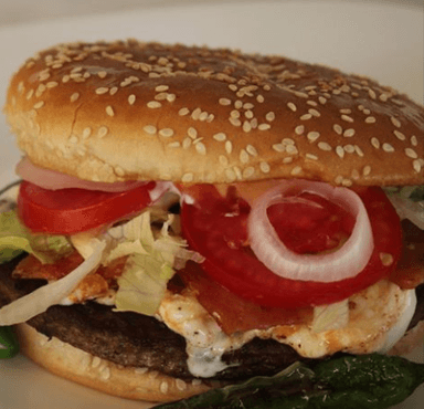 Hamburguesa de Arrachera