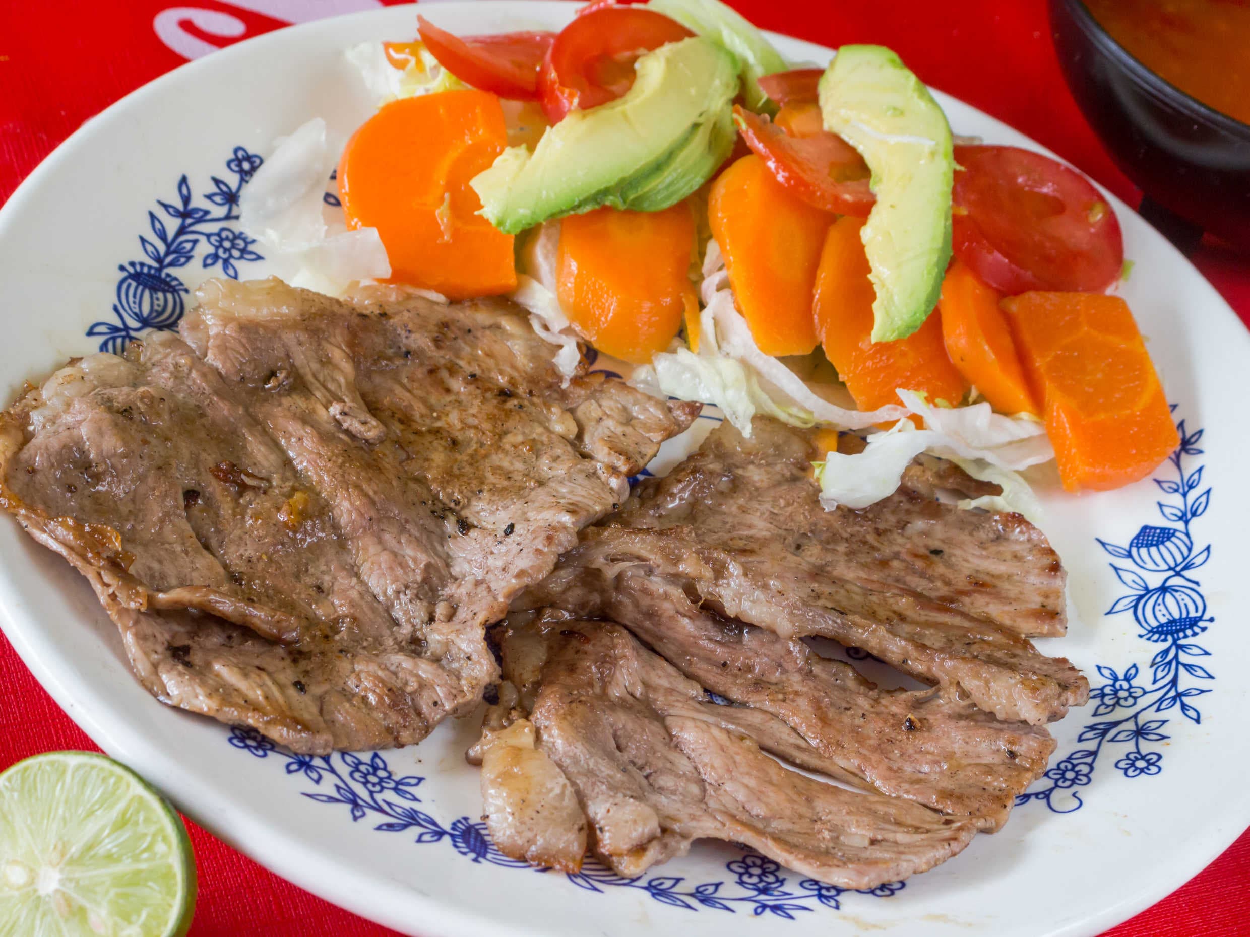 Bisteck en milanesa