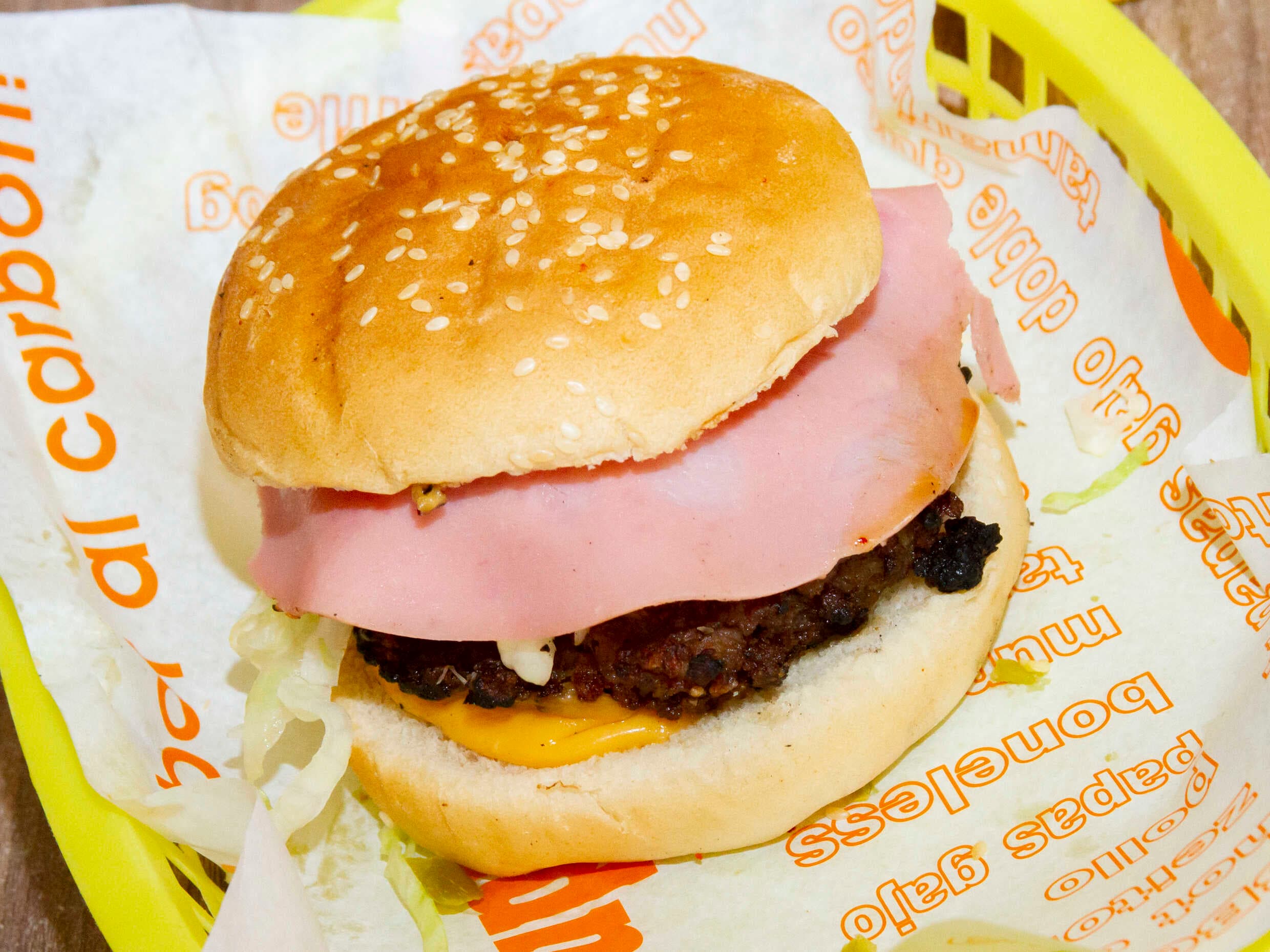 Hamburguesa Doble Queso con 2 Carnes