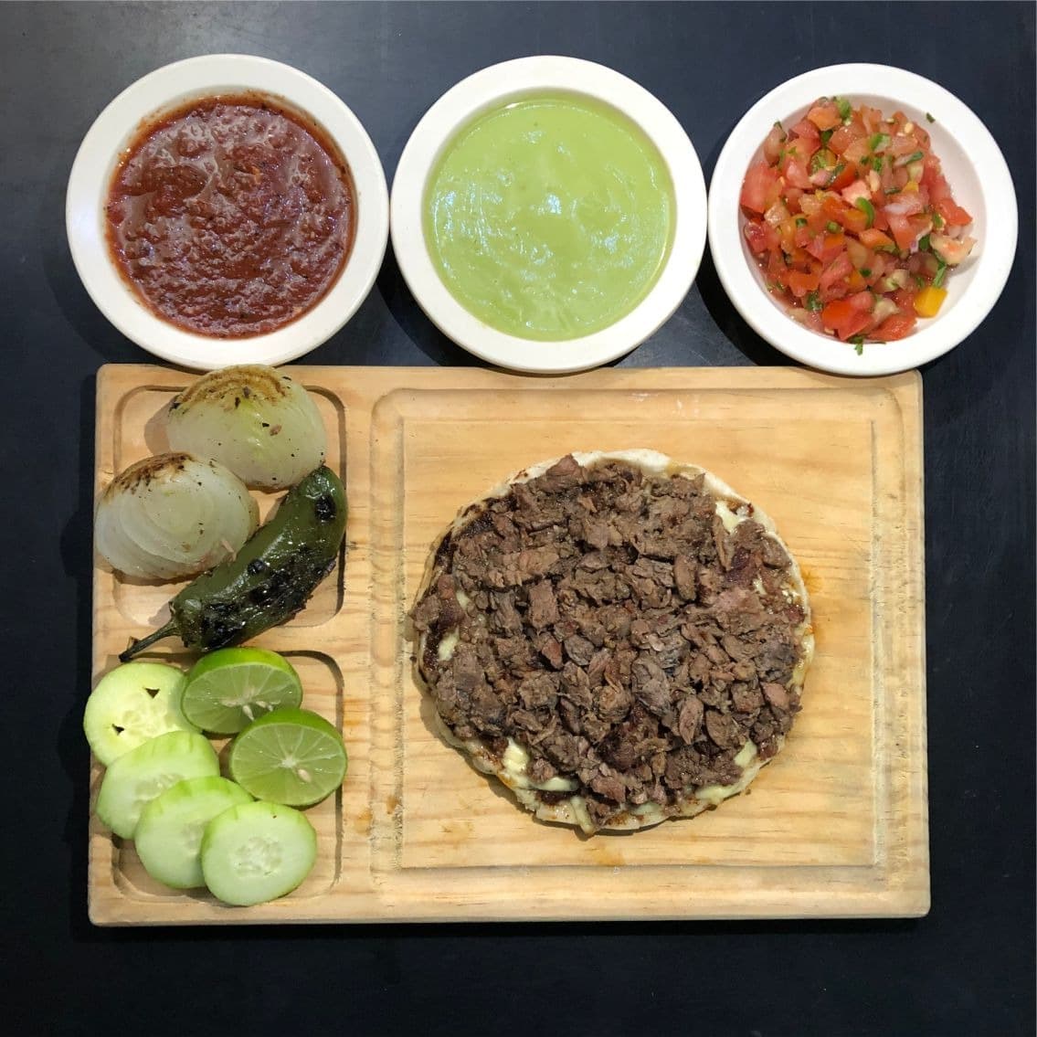 Sope de Carne Asada