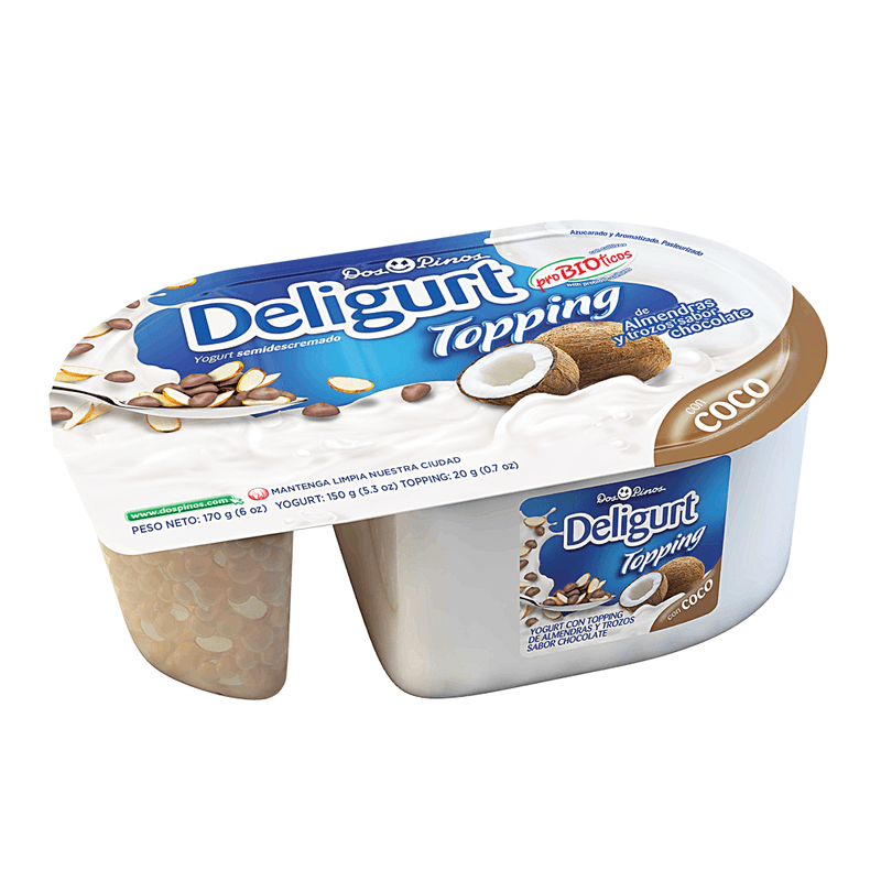 Yogurt Deligurt Dos Pinos Coco 150 g