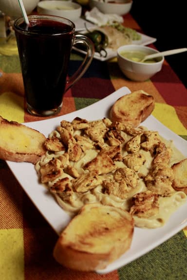 Pasta con Pollo