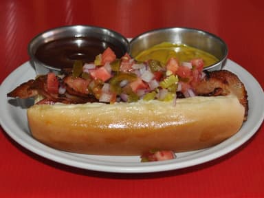 Hot Dog con Tocino