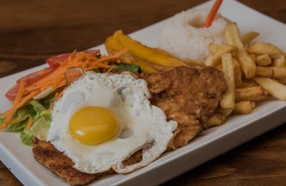 Bistec a lo Pobre