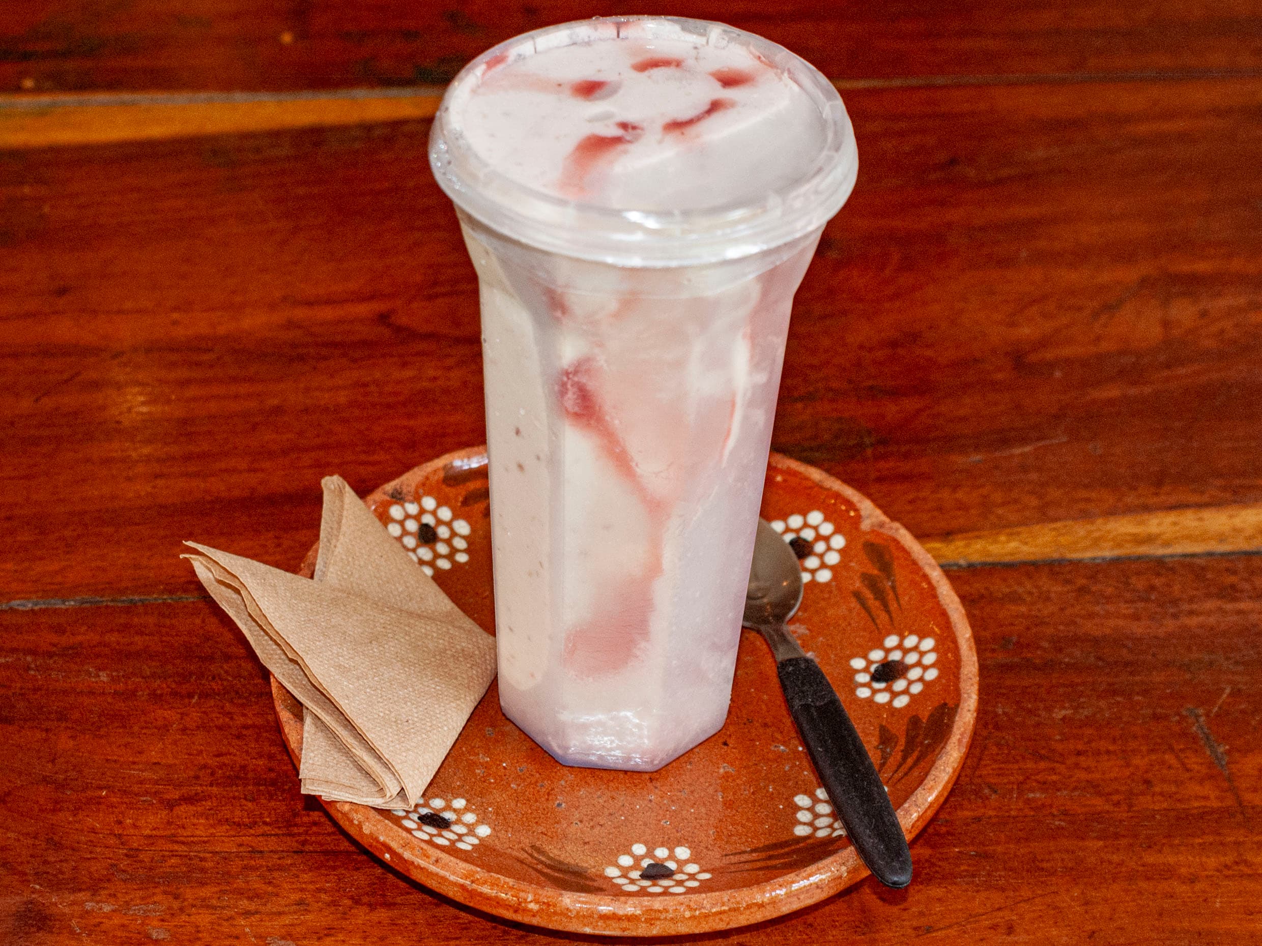Helado de Fresa con Crema 100 Gramos