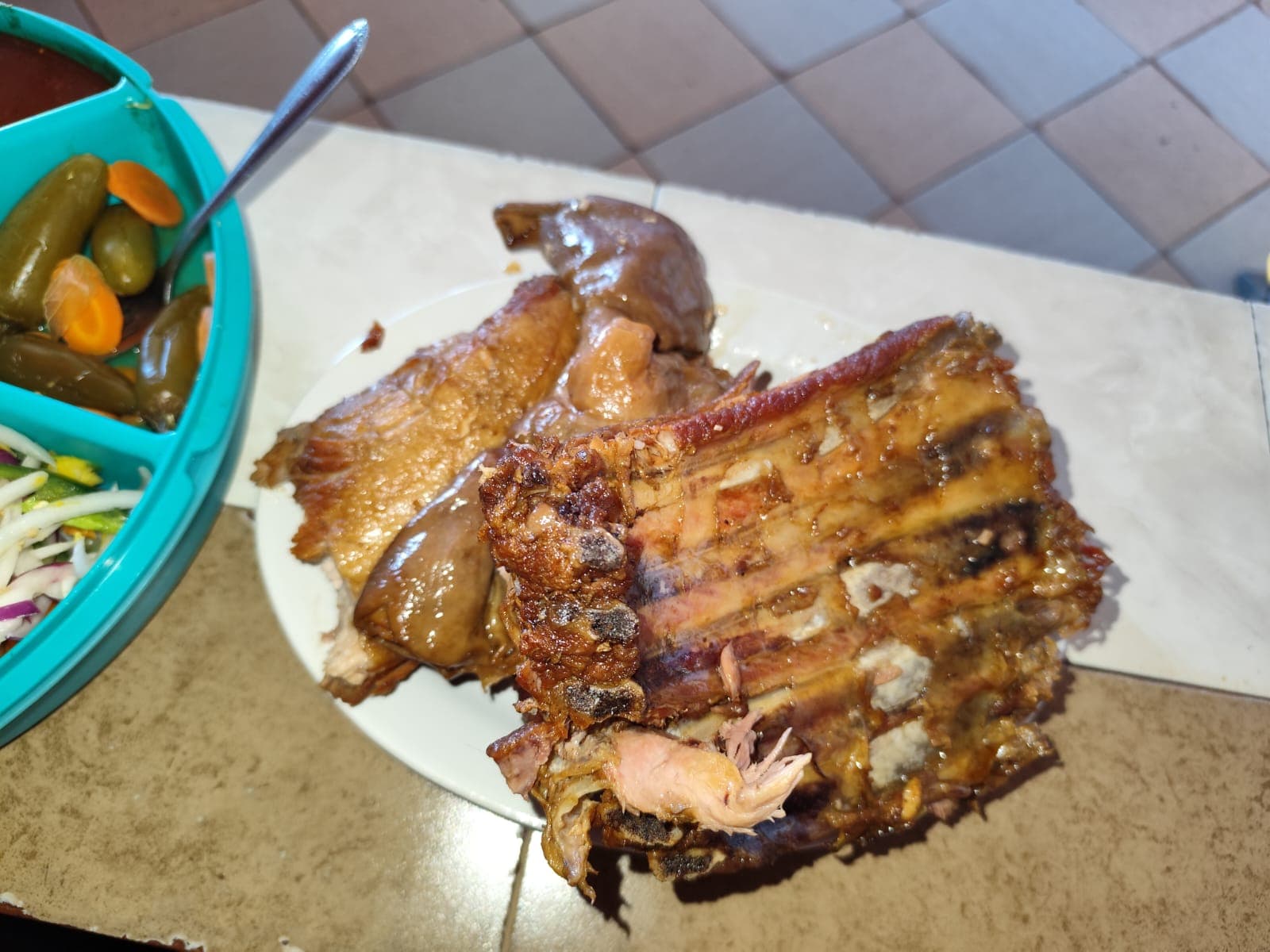 1/2 Kilo de Carnitas Maciza con Cuerito