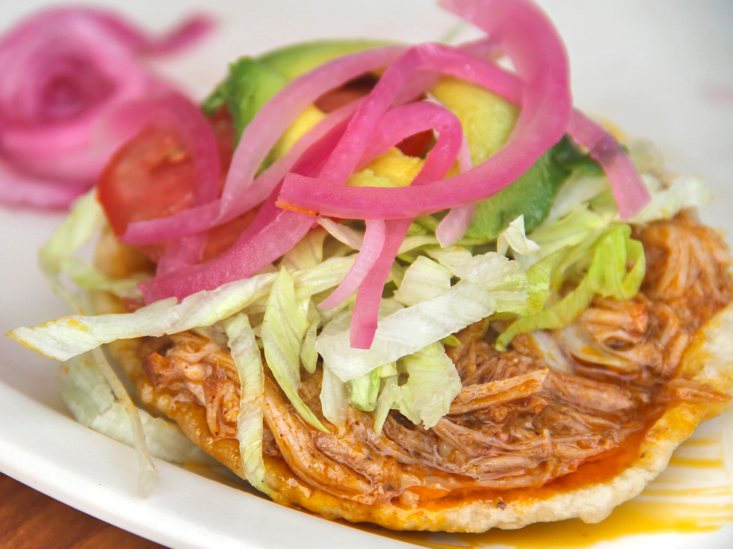 Salbute de Cochinita Pibil.