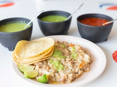Queso carne bistec de res