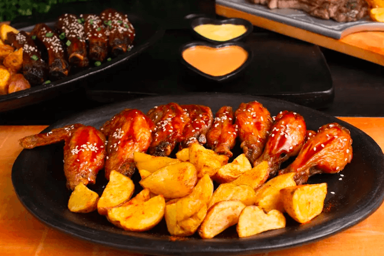 Alitas BBQ...