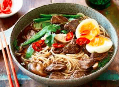 Ramen Arrachera