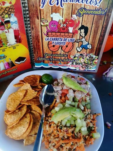 Tostito de Camaron Crudo