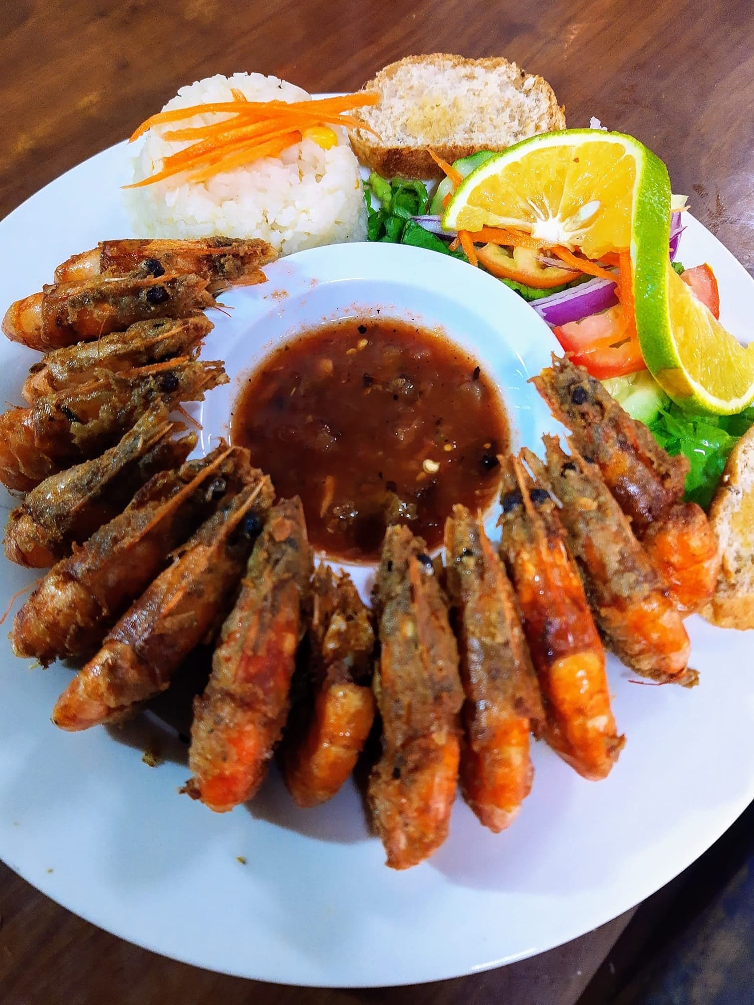 Camarones a la Cucaracha Medio Kilo