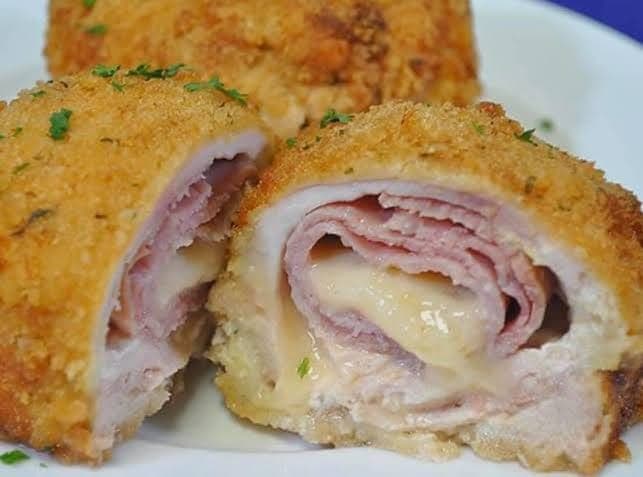 Pechuga Rellena de Queso y Jamón