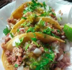 Taco de Chuleta