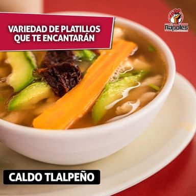 Orden de Caldo Tlalpeño