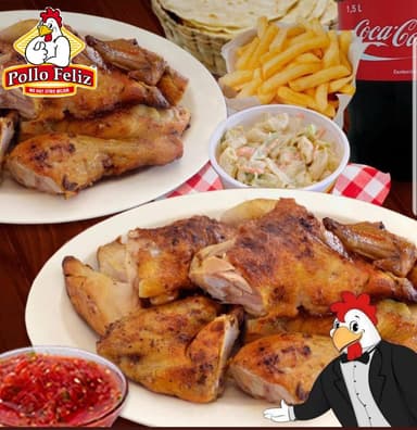 Cuarto de Pollo a la Leña