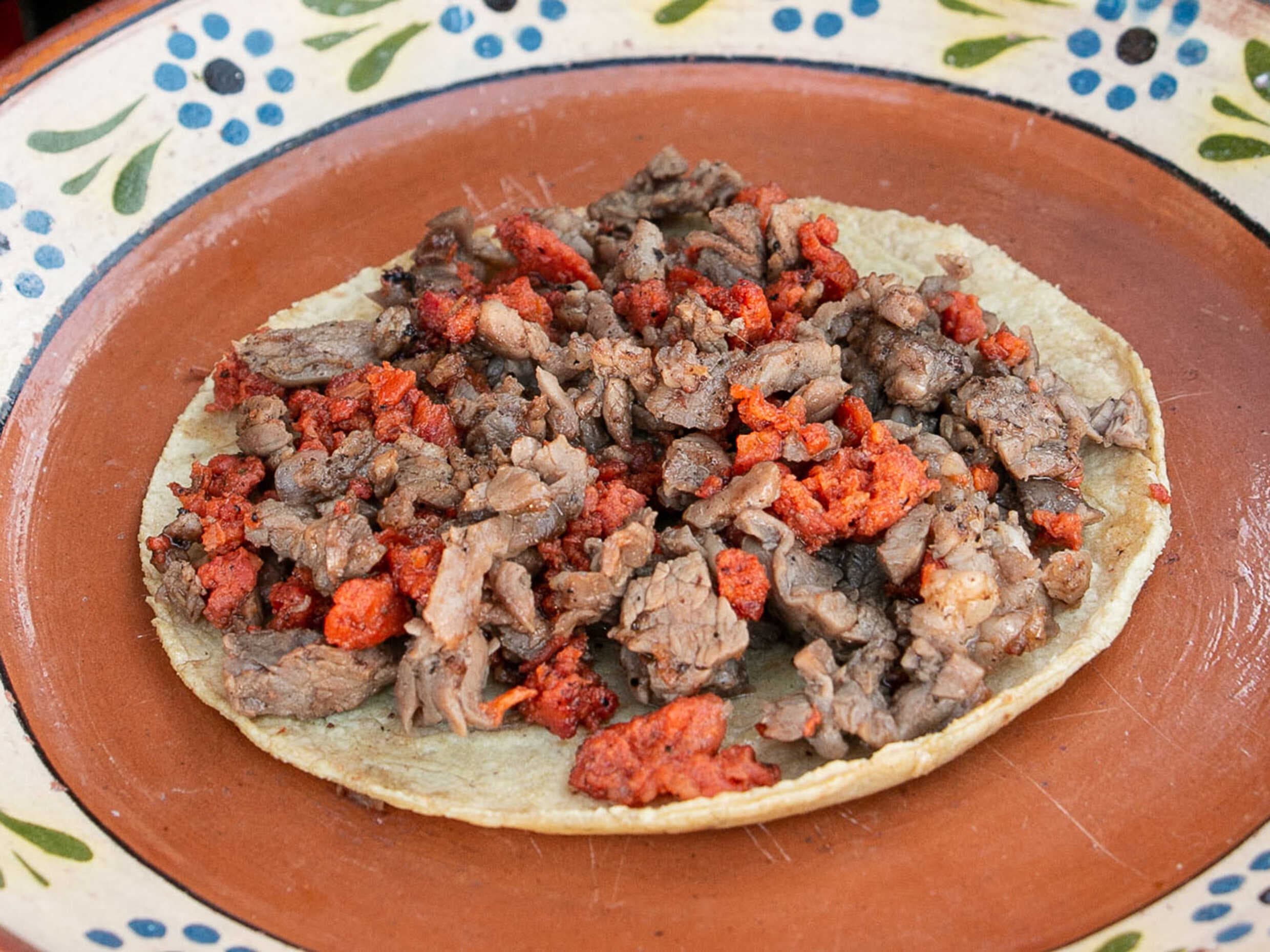 Taco C/Queso Campechano