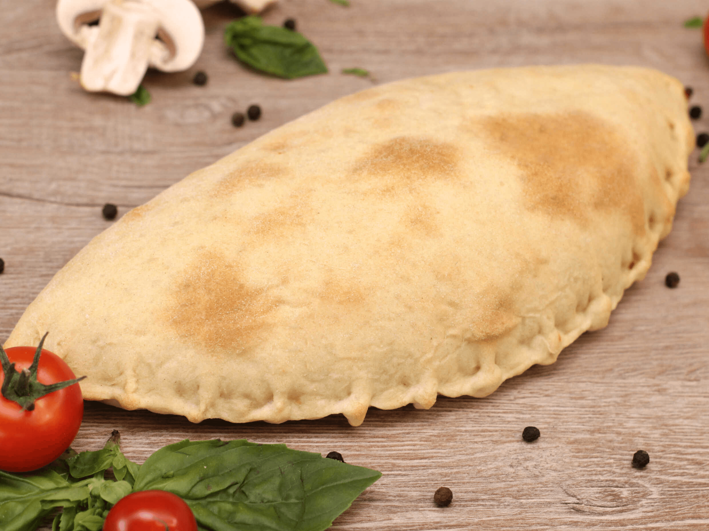 Calzonni de Pollo Champiñones