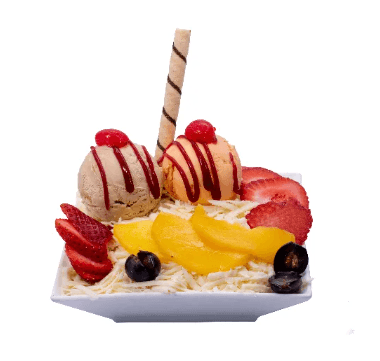Ensalada de Frutas Especial con Helado