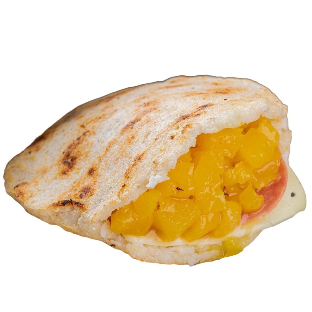 Mordisco Arepa Hawaiana
