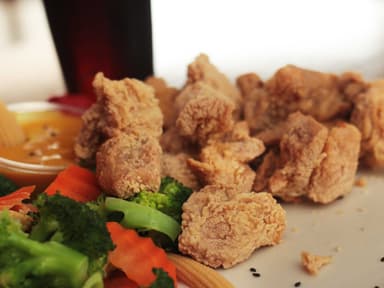 Pollo mostaza miel