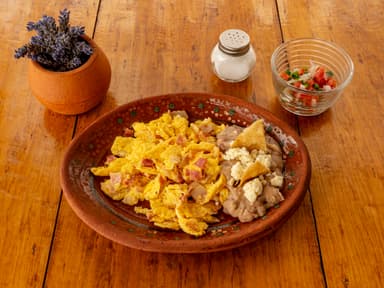 Huevos con tocino