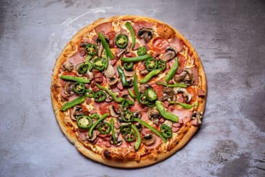Pizza de 2 a 6 Ingredientes