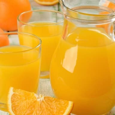 Jarra naranjada chica